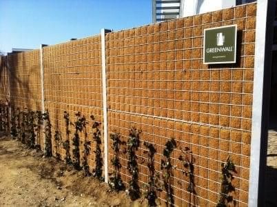 Duurzaam geluidsscherm tuin