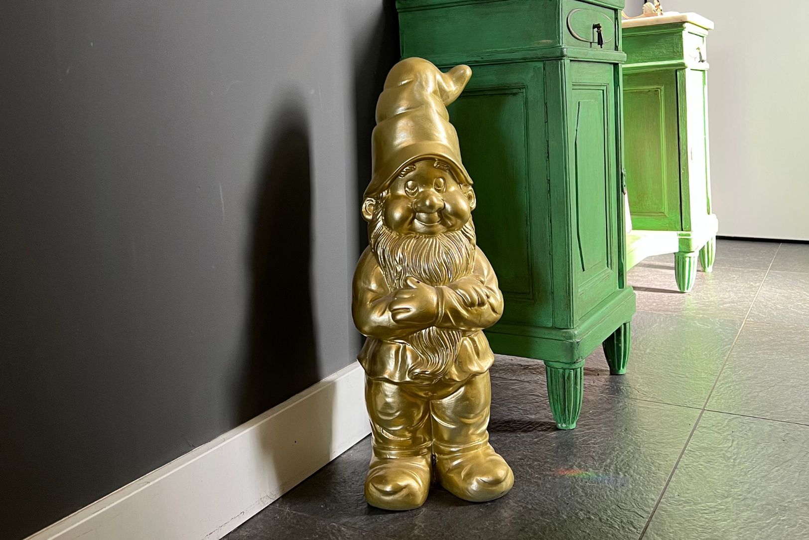 DIY Interieurtips gouden kabouter