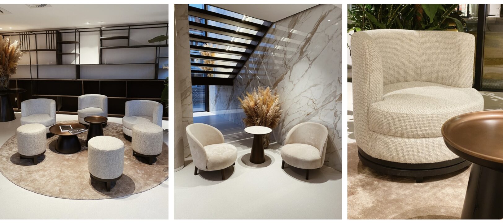 Kleruen materialen Hotel Chique interieur