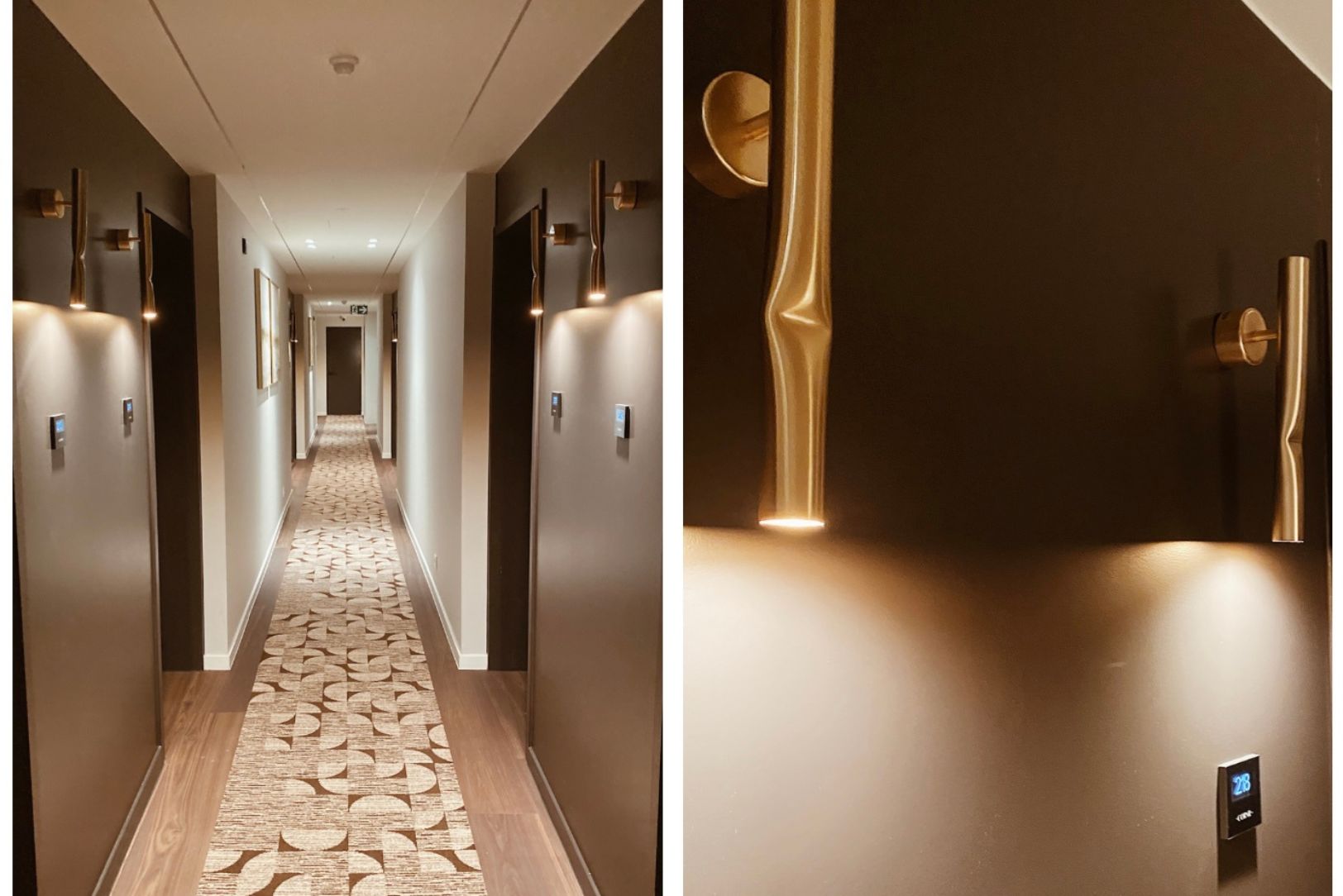 Hotel Chique oranje interieur