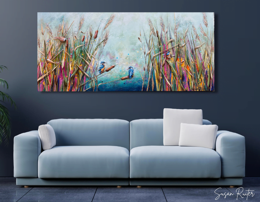 Kunst in je woonkamer
