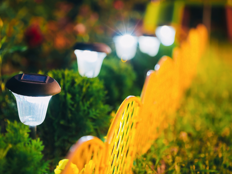 Solar verlochting tuin