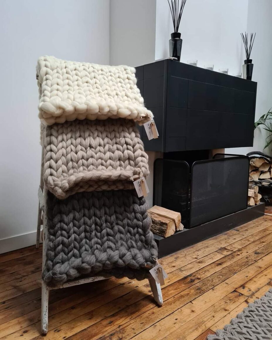 Merino wol decoratie