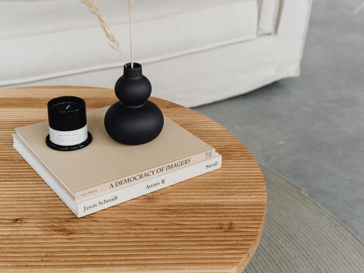 Decoratie woonkamer tafel