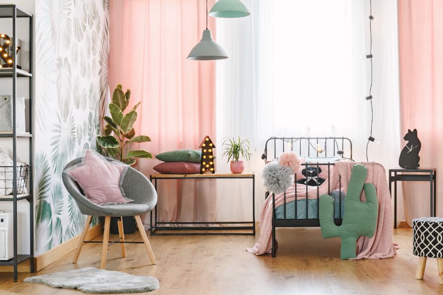 Slaapkamer decoratie meiden