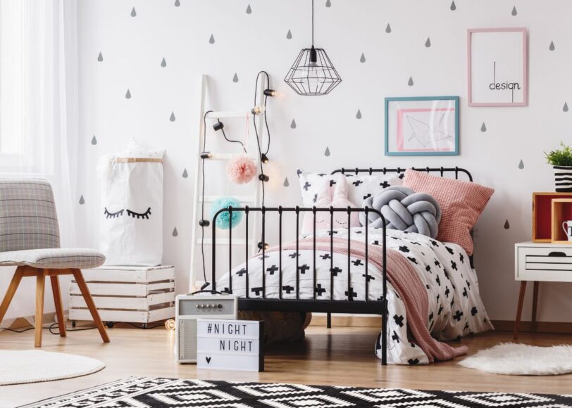 Slaapkamer decoratie voor meisjes