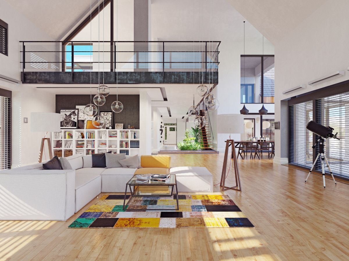 decoratie woonkamer industrieel