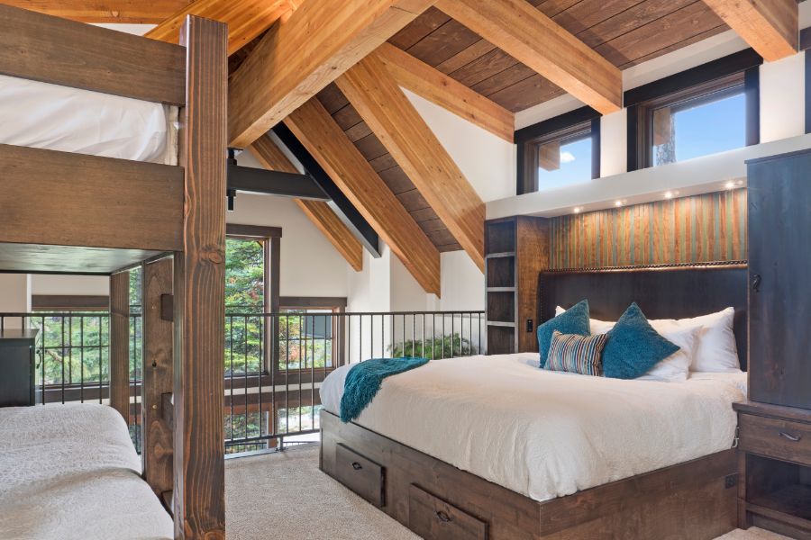 minimalisme in chalet 