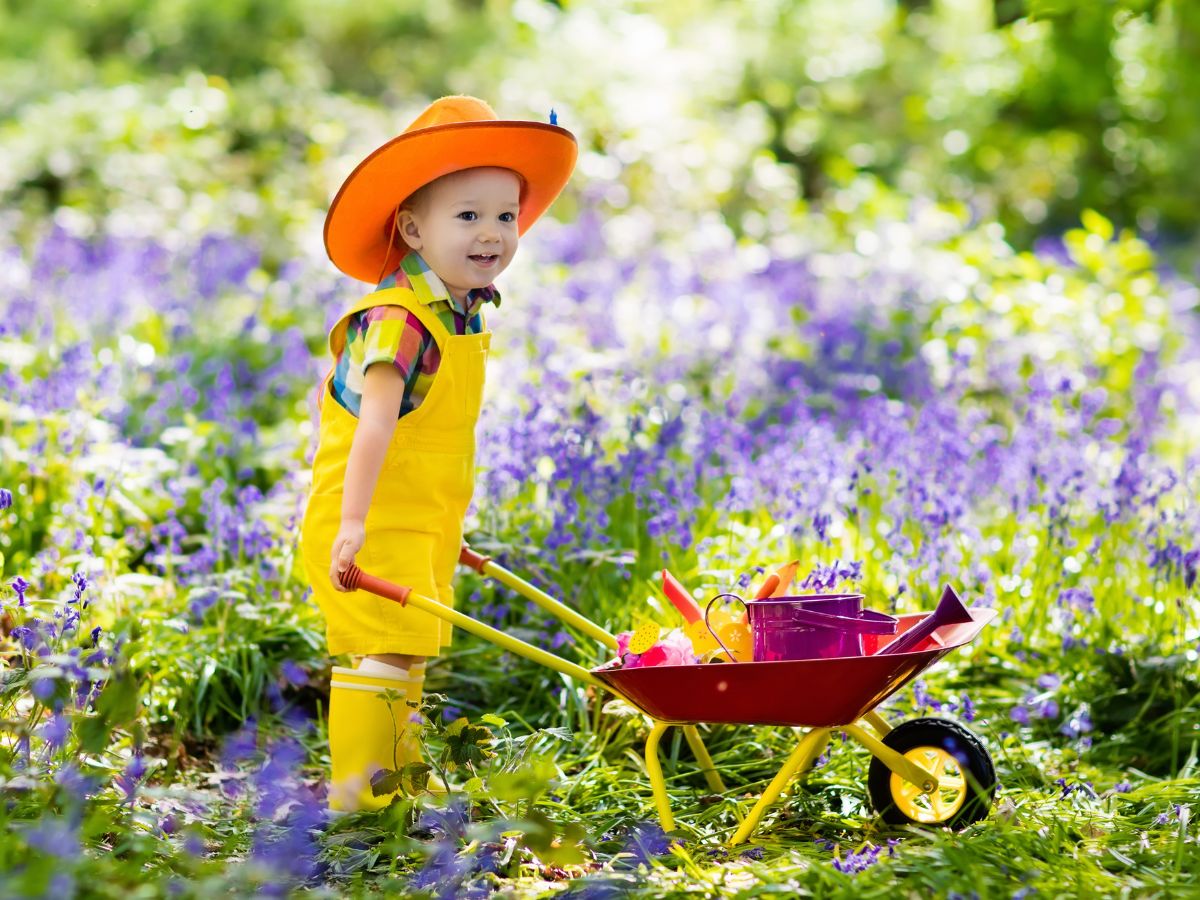 leuke tuin voor kinderen