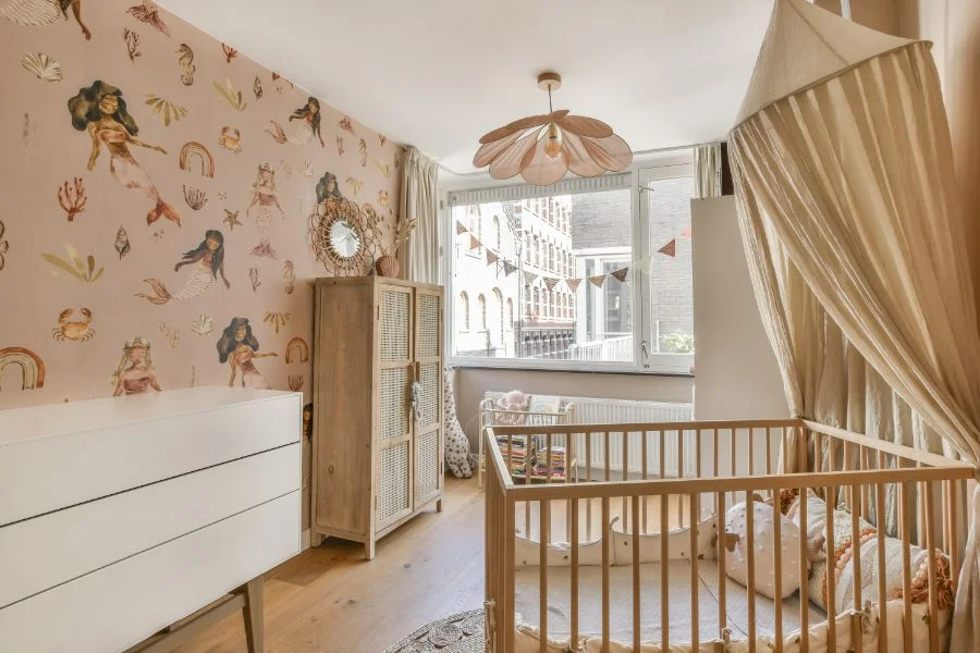 Babykamer wanddecoratie
