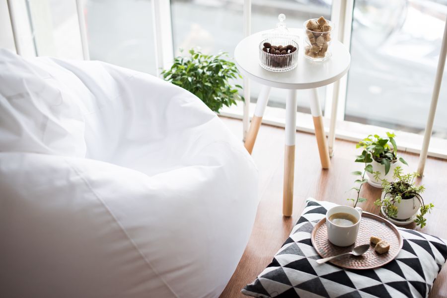 Scandinavische stijl woonkamer