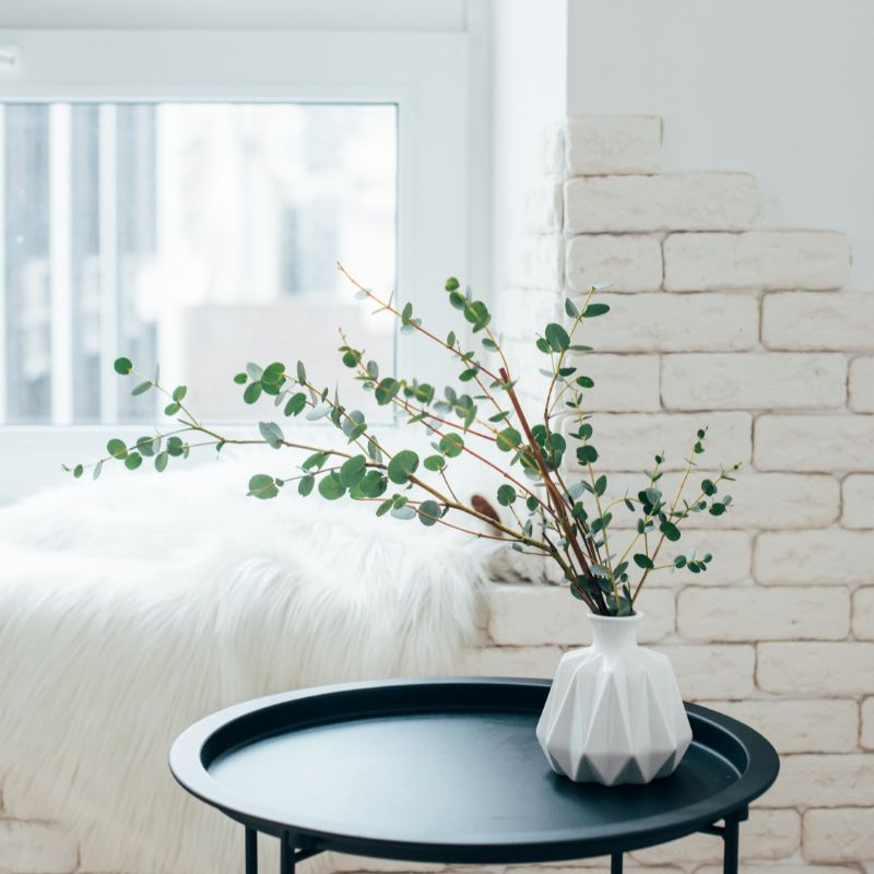 Scandinavische stijl woonkamer