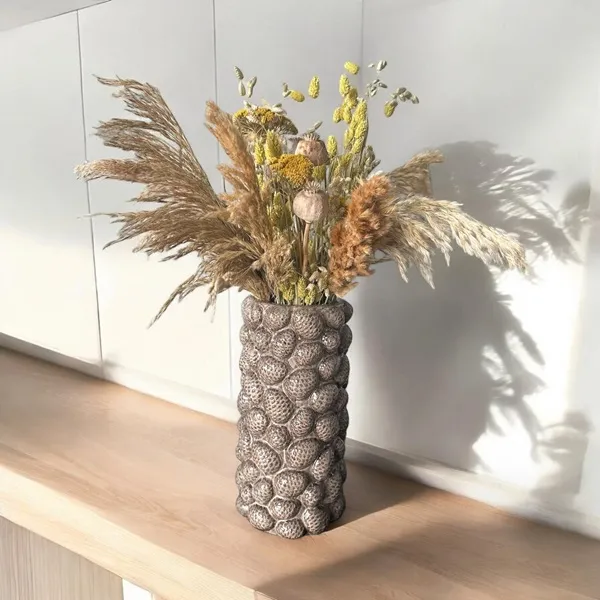 Vaas herfst decoratie