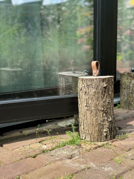 Deurstopper van hout