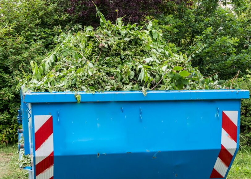 Gehuurde afvalcontainer verbouwen