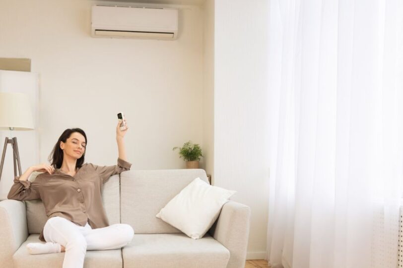 airconditioning woonkamer