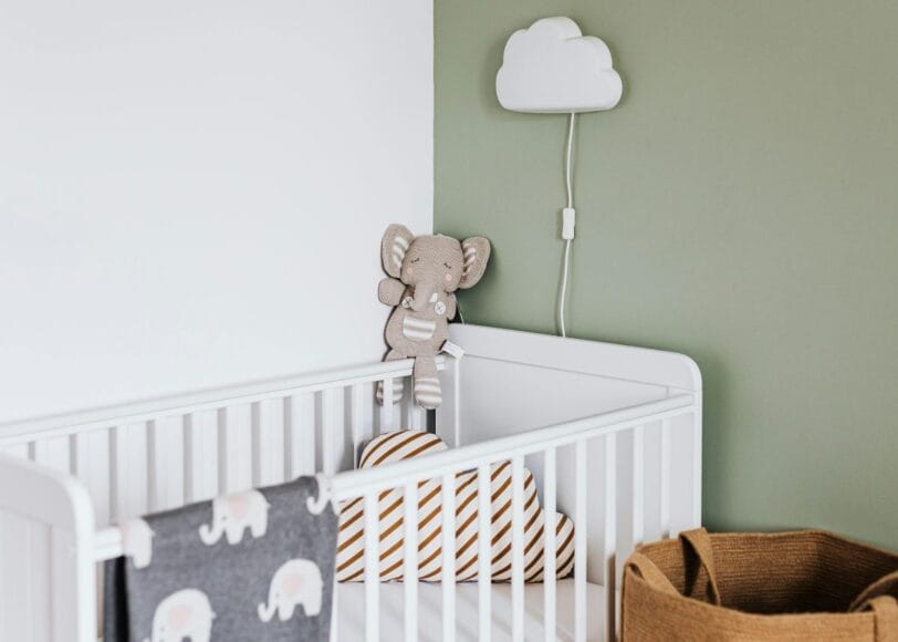 Babykamer lamp wolk