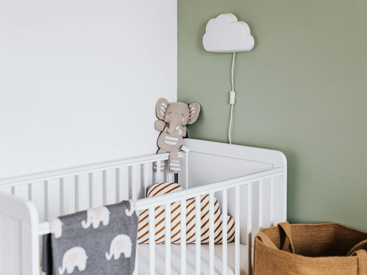 Babykamer lamp wolk