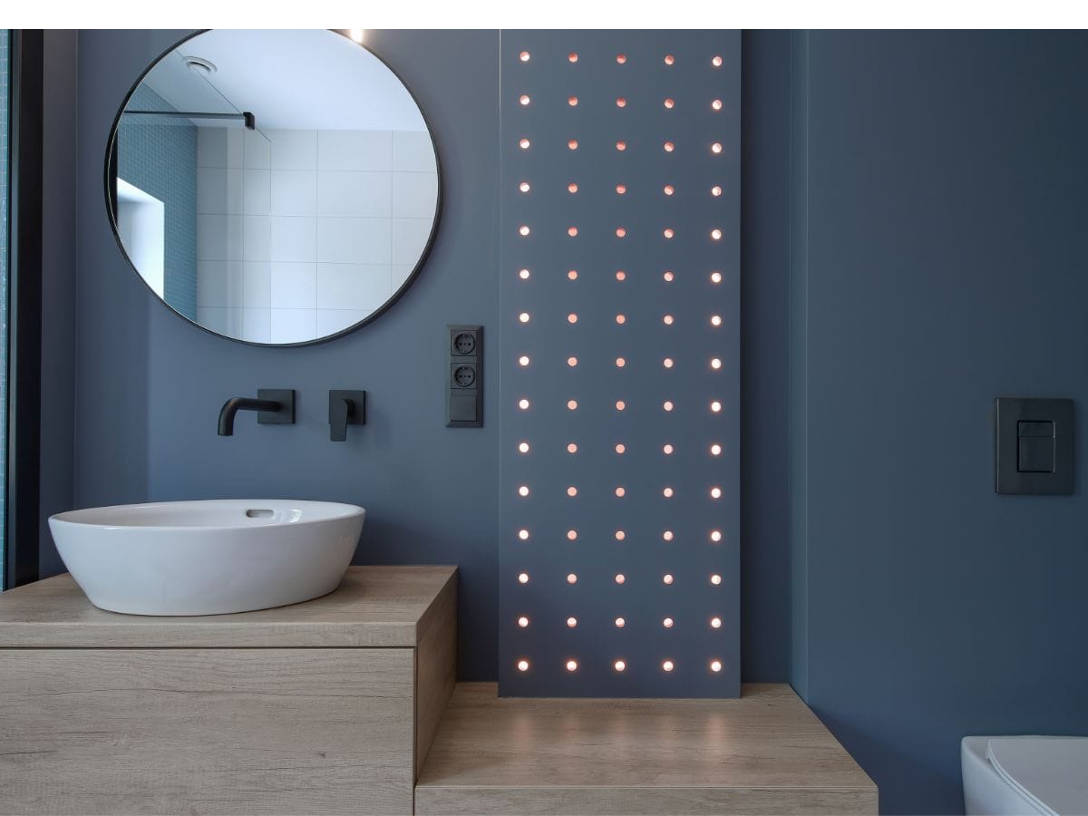 Badkamer wandlampjes