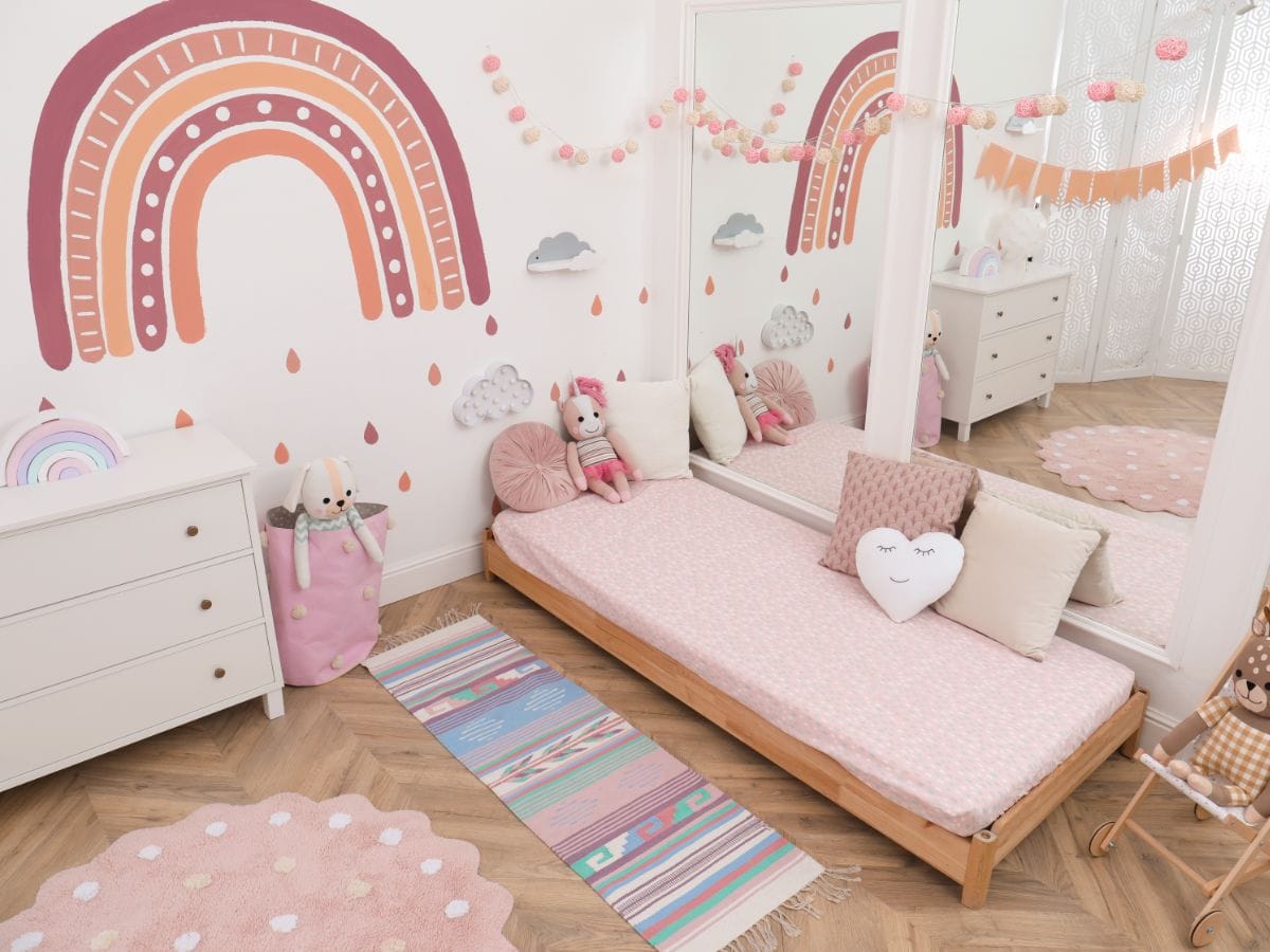 vloerkleed meidenkamer