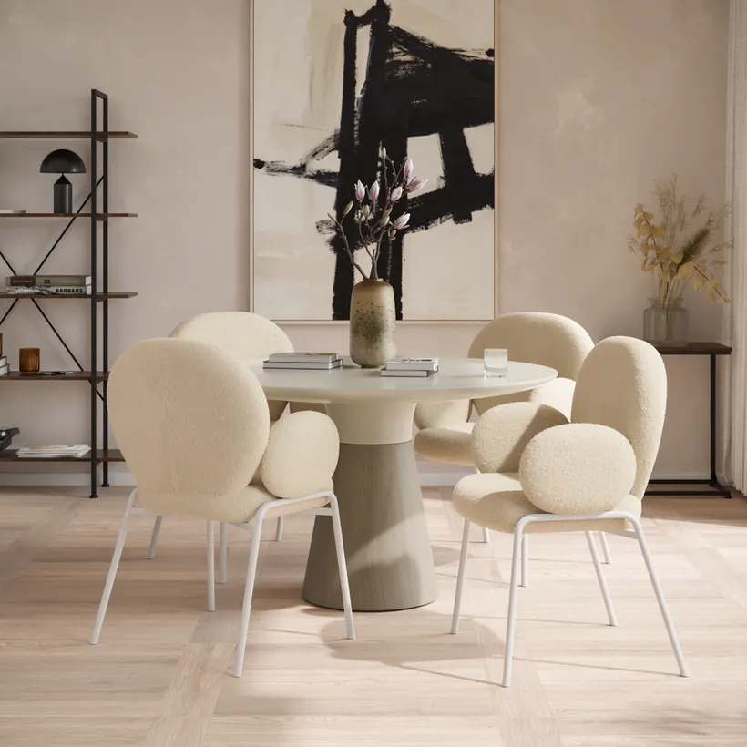 Warme sfeer eetkamer