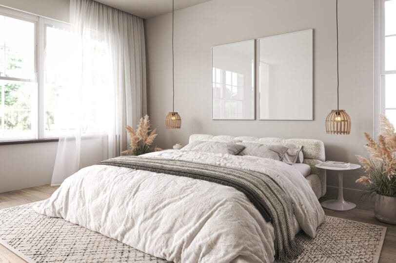 Slaapkamer luxe hotel