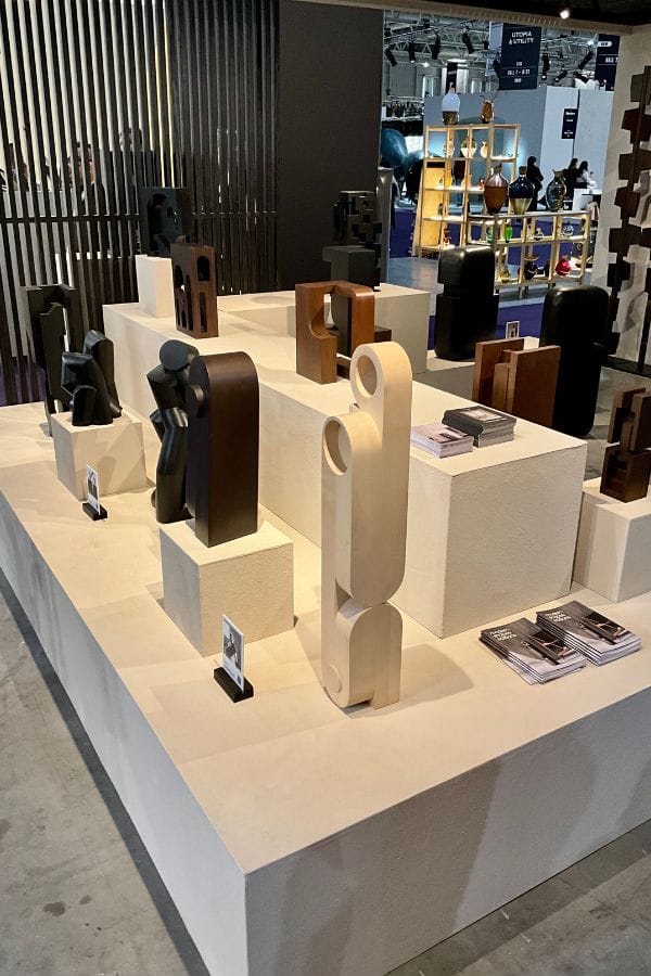 Ethnicraft statement pieces wood sculptures by various artists