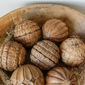 Houten ballen decoratief