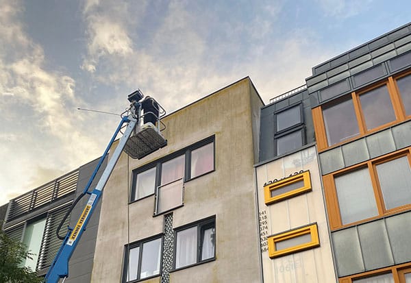 klushuis en gevel reinigen