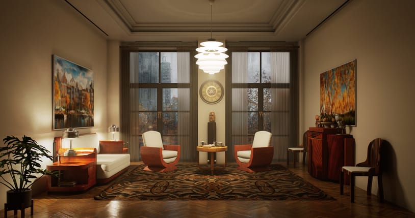 Art deco woonstijl