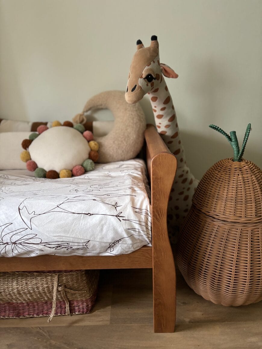 Baby naar peuterkamer