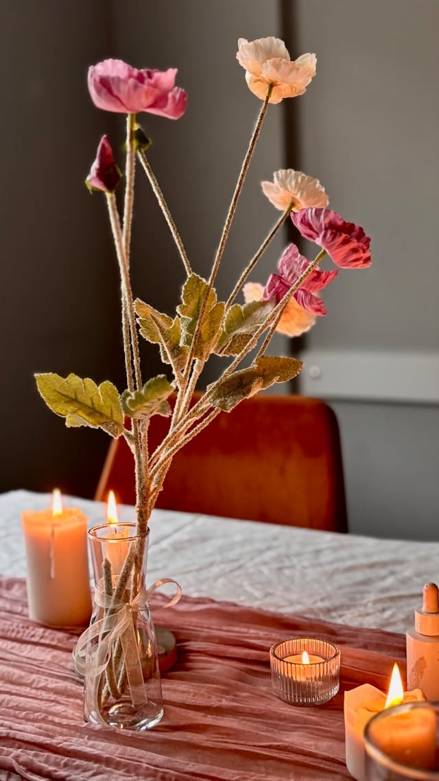 Zijden bloemen seizoenen