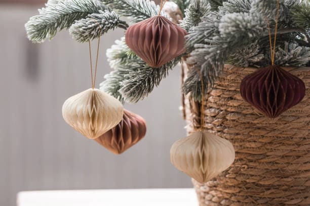 Bruine kerstdecoratie1