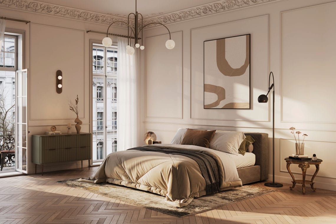 Balans in de slaapkamer