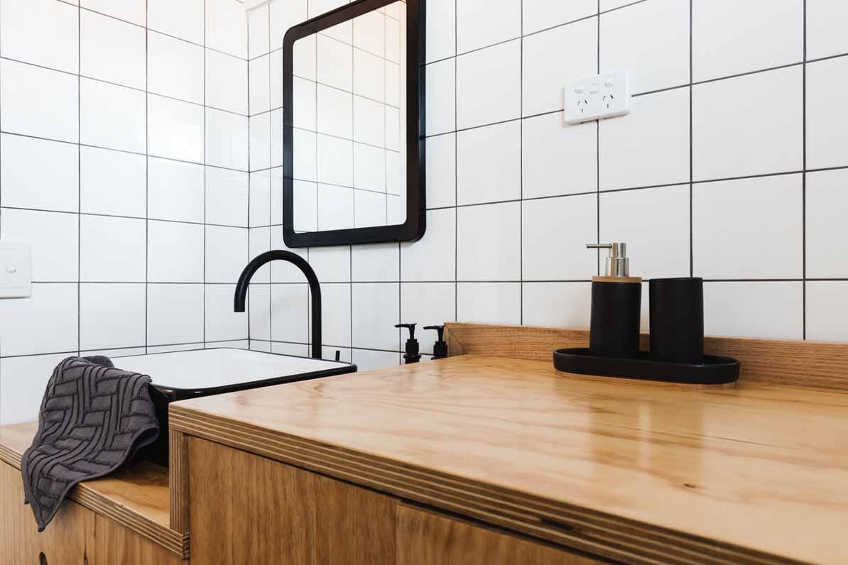 kleine badkamer