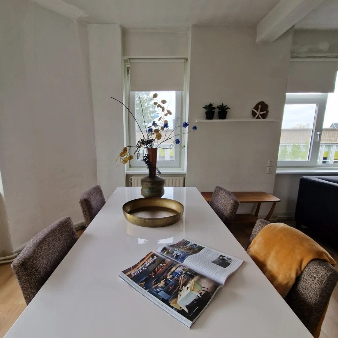 Eetkamer: less is more