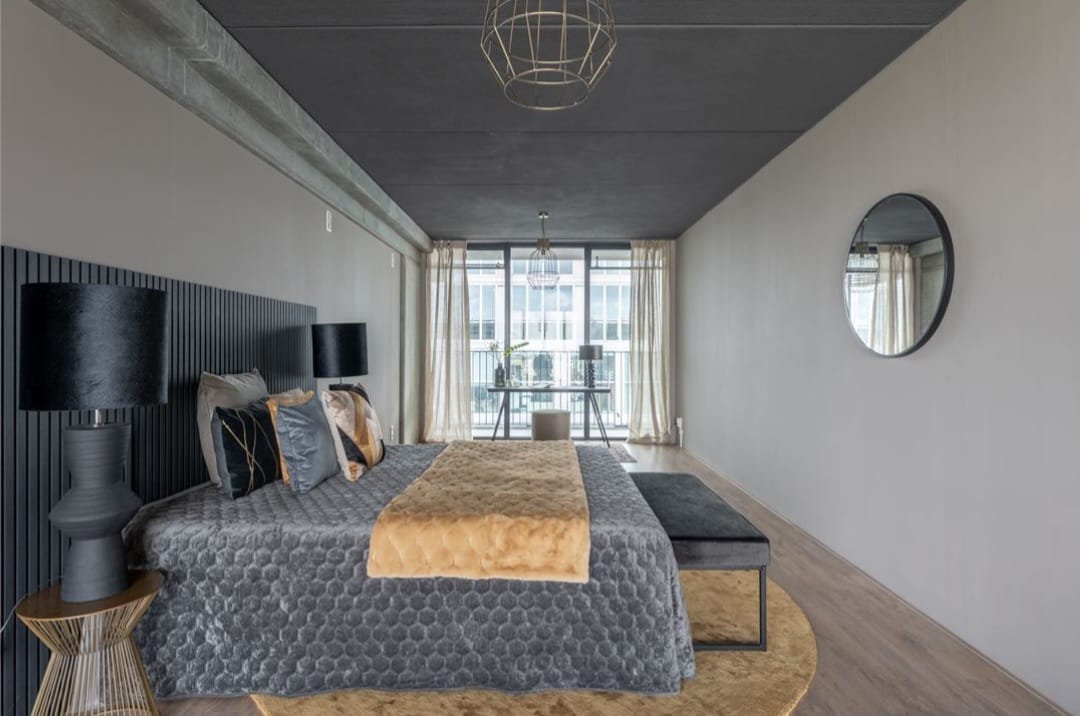 Minimalistische slaapkamer