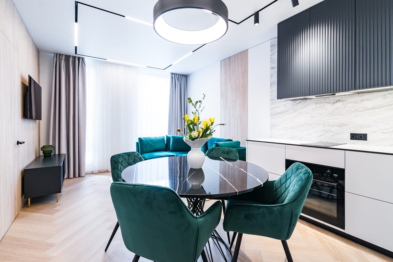 Ronde eettafel